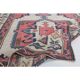 Vintage Turkish Hand-Knotted Wool Cotton Pink Area Rug 192x274