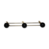 Vintage coat rack sies 60s 3 black balls