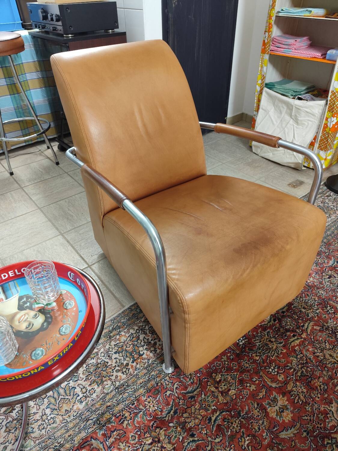 Fauteuil vintage Gelderland de Jan des Bouvries