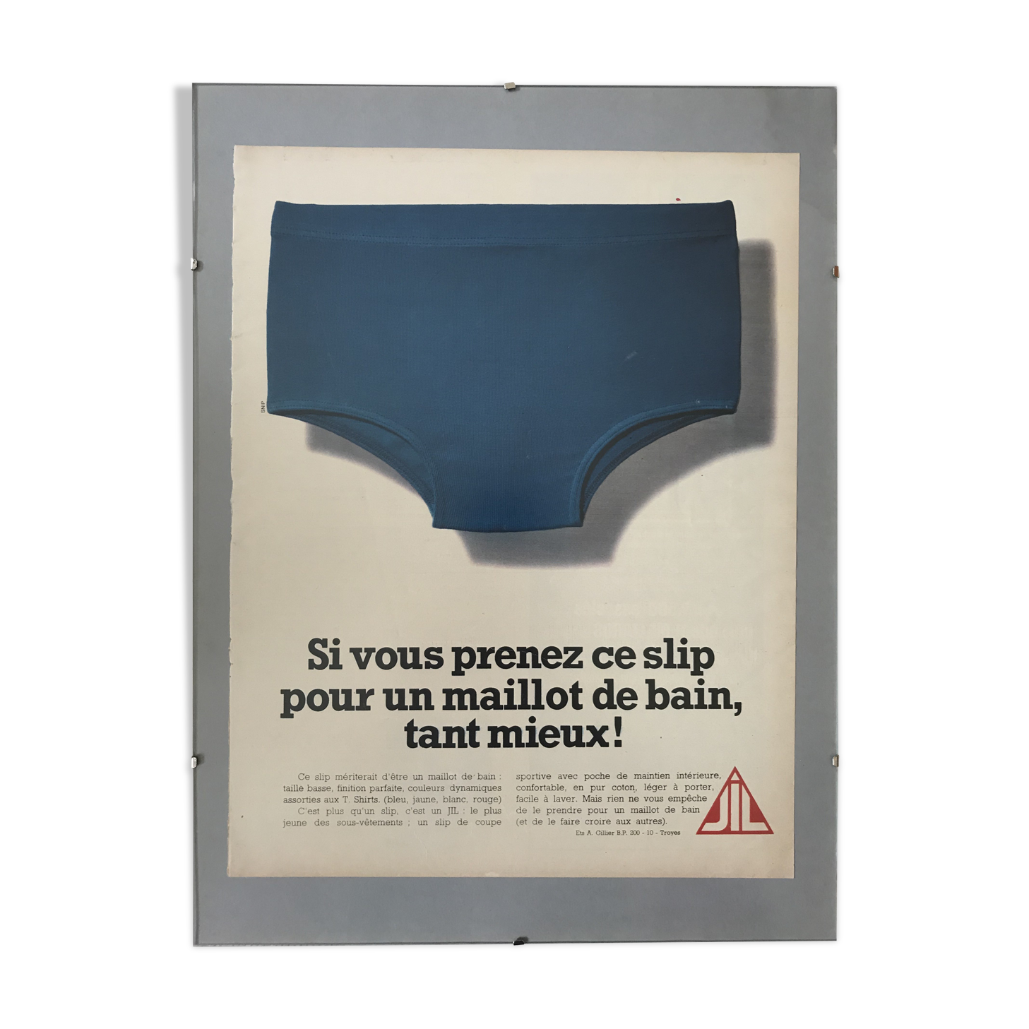 Advertising poster Jil years 50