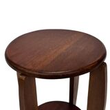 Art Deco Side Table Plant Table Oak 1950s Design