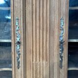 Antique oak dresser - sandblasted