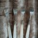 8 antique place settings