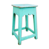 Ancient turquoise stool
