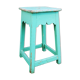 Ancient turquoise stool