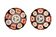 Pair of Imari porcelain plates, Japan, late 19th - early 20th century.