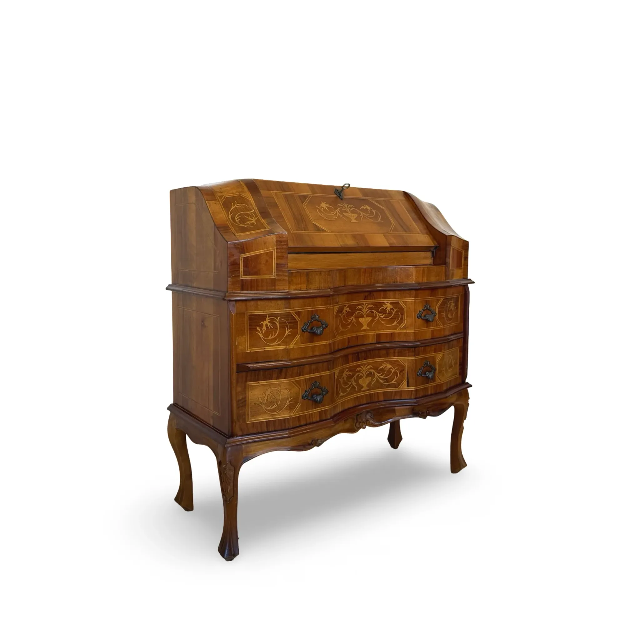 Venetian wood bureau/secretaire made in Italy in th