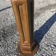 Cast iron street lamp with a lantern