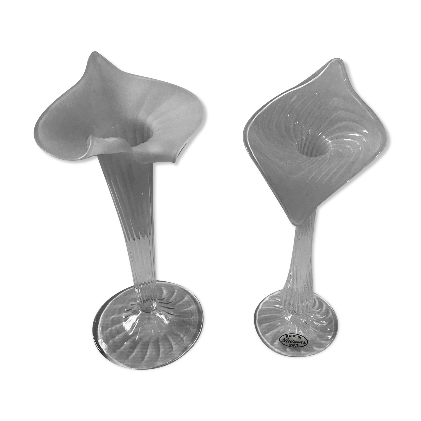 Pair of Murano vases