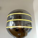 Vintage chrome steel floor lamp