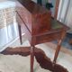 Louis Philippe style mahogany stepped desk
