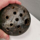 Delicious "mushroom" vase with several "holes"  Danmark 1980s