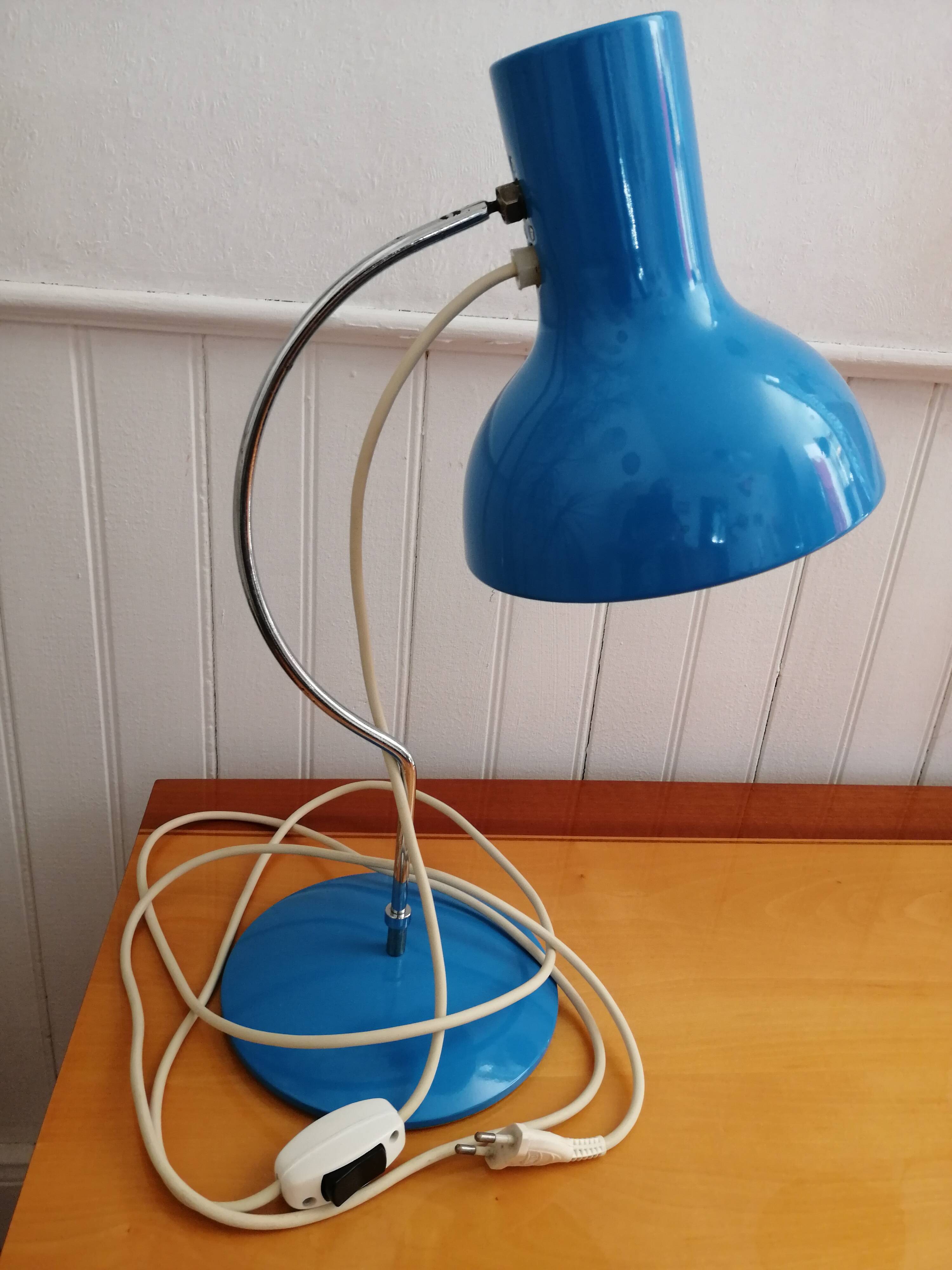 Lampe de table Josef Hurka pour Napako. Tchécoslovaquie. Années 60