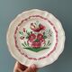Series of 11 old flat plates Saint Clément France