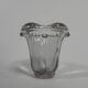 Thick-walled glass vase in Daum style, 1950s