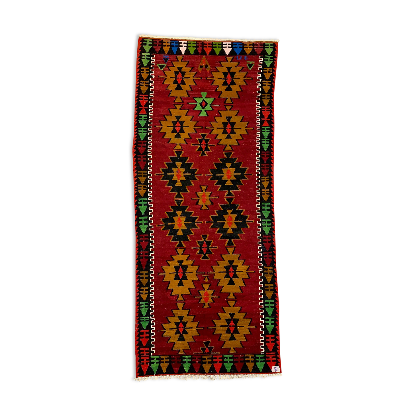 Turkish kilim 283x121 cm wool