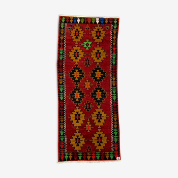 Kilim turc 283x121 cm laine