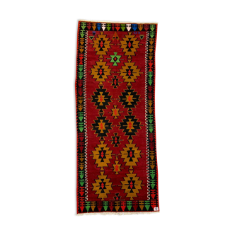 Turkish kilim 283x121 cm wool