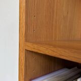 Vintage bookcase in oak