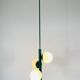 Kaiser space age pendant lamp, 1960s, Germany