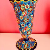 Vase Émaux de Longwy