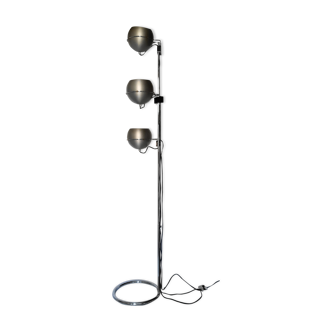 Floor lamp 3 globes "eyes-ball" by Goffredo Reggiani, 70s