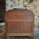 French Art Deco bedside table with a marble top, circa 1930.