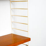Scandinavian wall bookcase