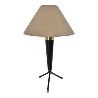 Lampe à poser tripode, années 50