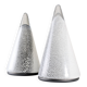 Pair of Italian Murano Glass Cone Table Lamps 1980s