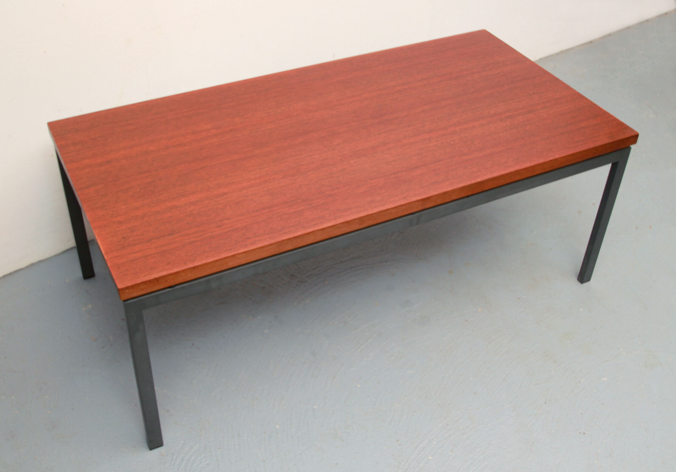 1960s coffeetable in teak and metal