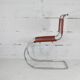 Chaise MR10 Mies Van Der Rorhe circa 1960 cuir cogna