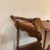 Oak Wooden bar trolley