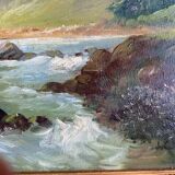 Canvas, mountain landscape by Chatelin