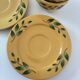 Swedish tea service Christineholm 1970s yellow