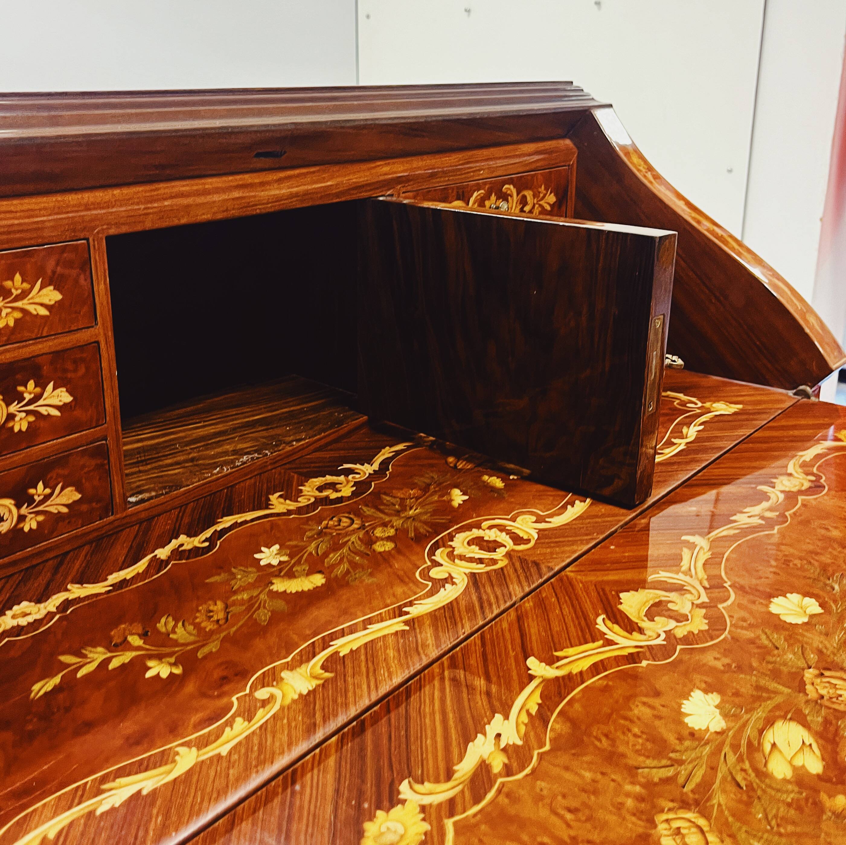 French Empire Marquetry Desk