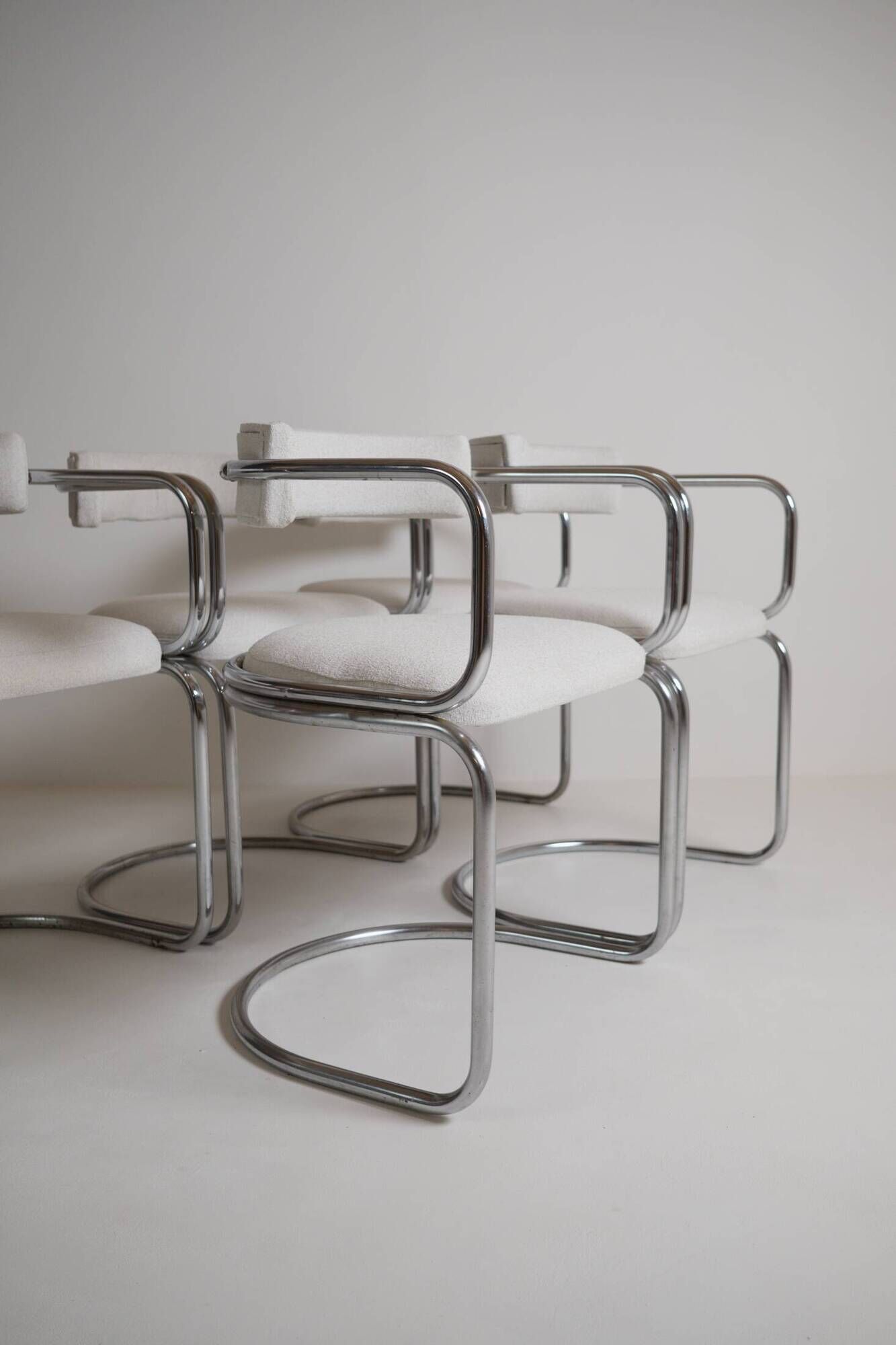 Set of 5 armchairs by Renato Zevi