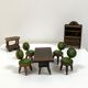 Vintage dollhouse furniture