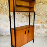 Vintage 2-compartment wall unit, 1960