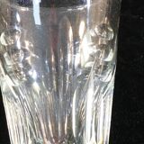 Verre à absinthe en verre soufflé et taillé