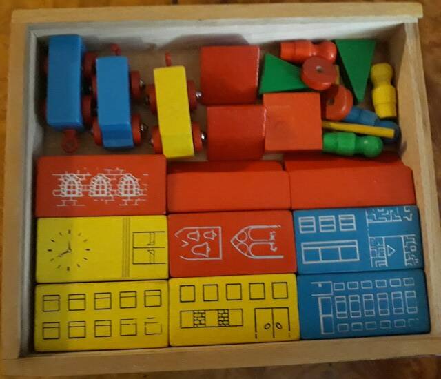 Small town - Hardwood construction - 1970