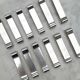 12 knife holders Gallia collection - Christofle in silver metal
