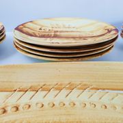 13-piece vintage fish service 1970