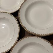 Set of 11 soup plates - Pommier Dureil 72 - L'Étoile Porcelain