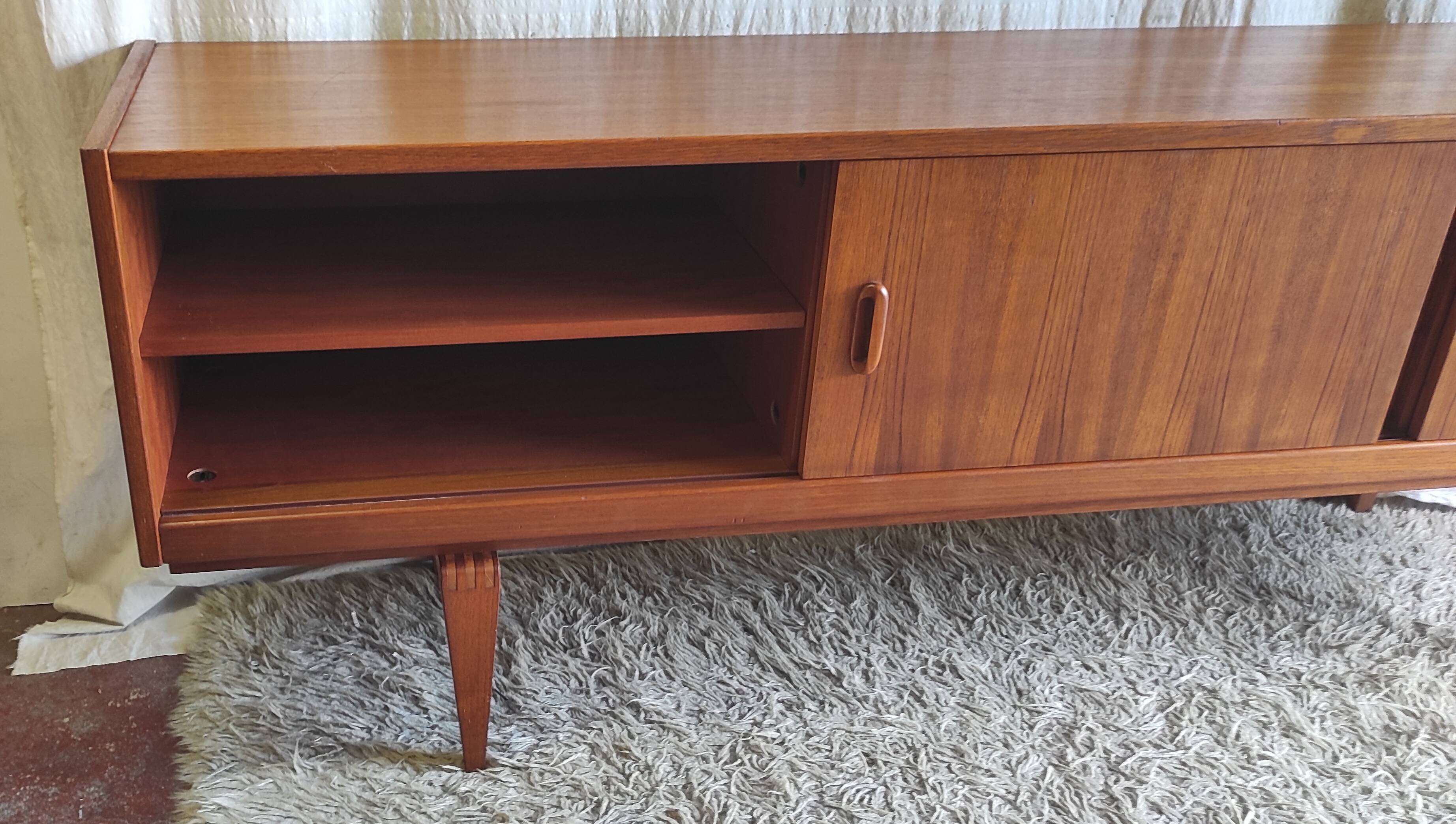 Scandinavian enfilade style in teak - Arnø furniture - 1950s/60s