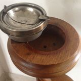 Ashtray on foot and tablet