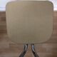 Chaise formica jaune pale