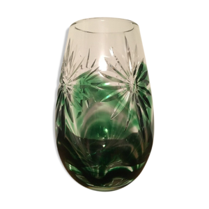 vase crystal 1960s