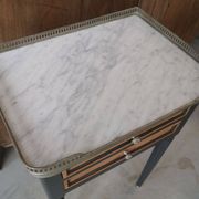 Antique Louis XVI style bedside table