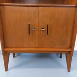 Vintage storage bookshelf René Gabriel Scandinavian style